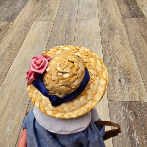 Byers Choice The Carolers Artist or Teacher 13" standing doll vintage 2000 - Picture 12 of 12